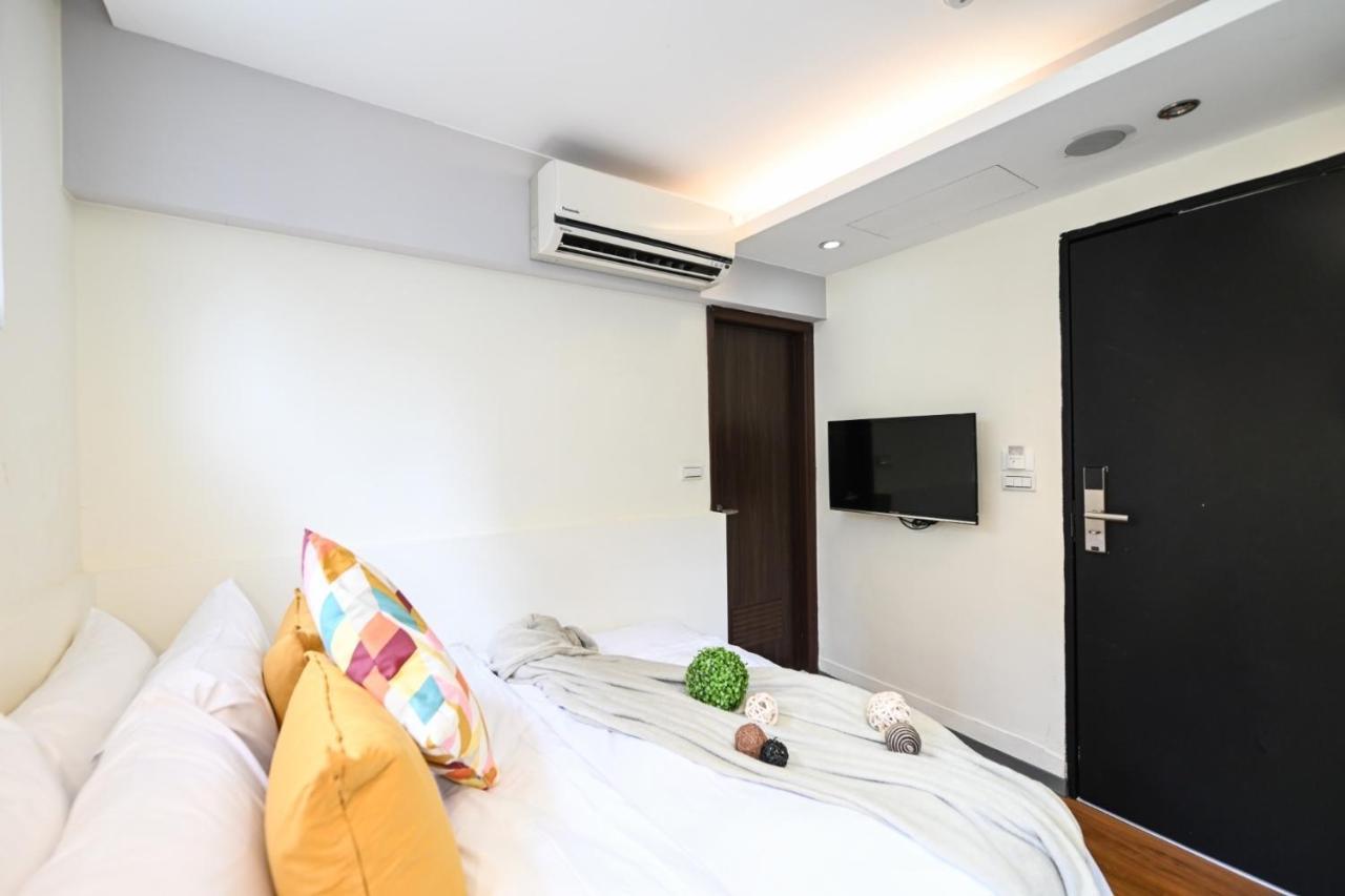 在家行旅At Home Hotel Tajpej Buitenkant foto